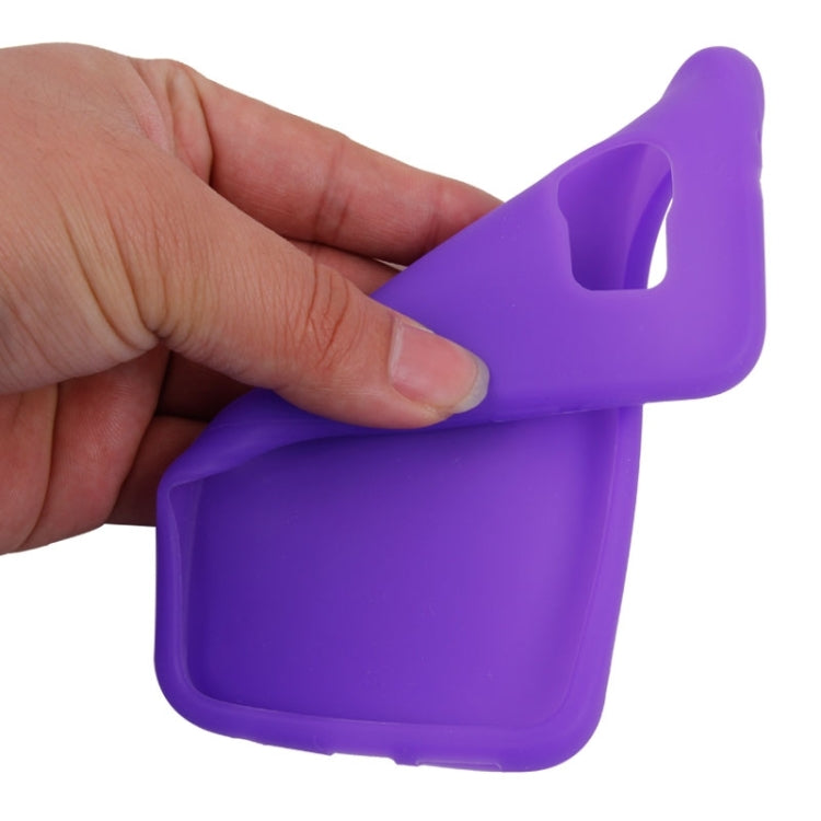 For Galaxy S6 / G920 Pure Color Silicone Protective Case