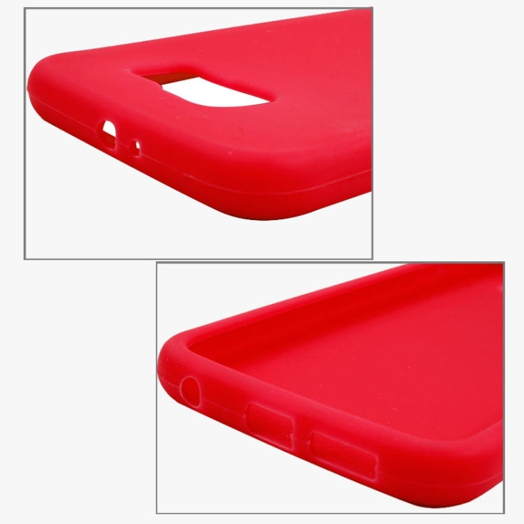 For Galaxy S6 / G920 Pure Color Silicone Protective Case