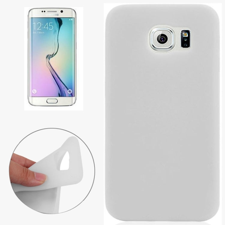 For Galaxy S6 / G920 Pure Color Silicone Protective Case