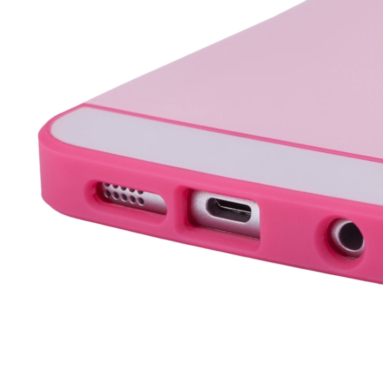 For Galaxy S6 2 in 1 Contrast Color Silicone & Plastic Case