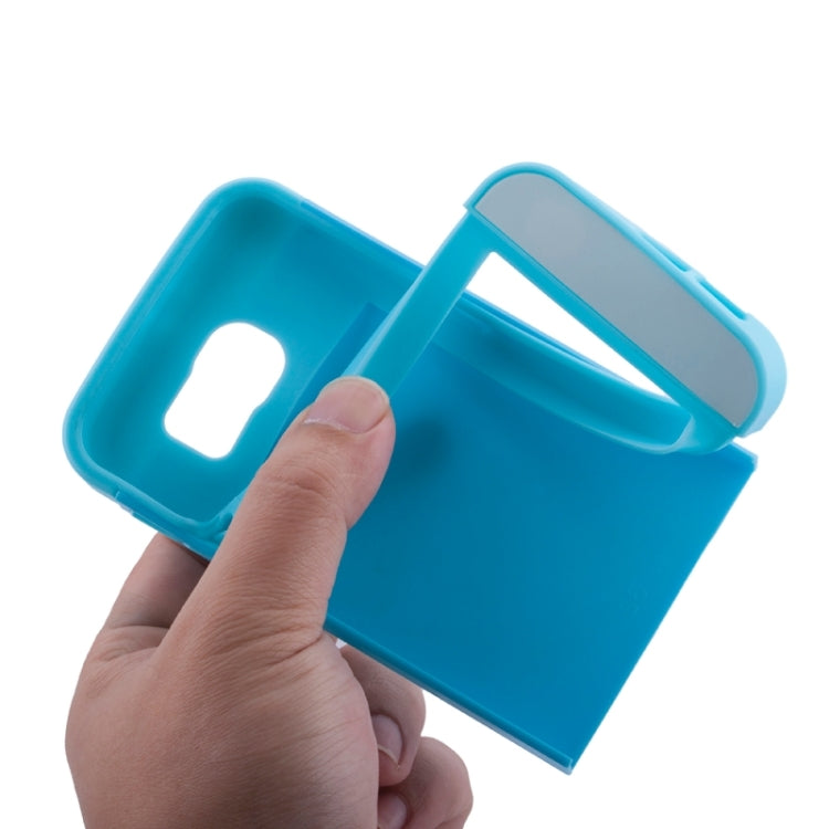 For Galaxy S6 2 in 1 Contrast Color Silicone & Plastic Case