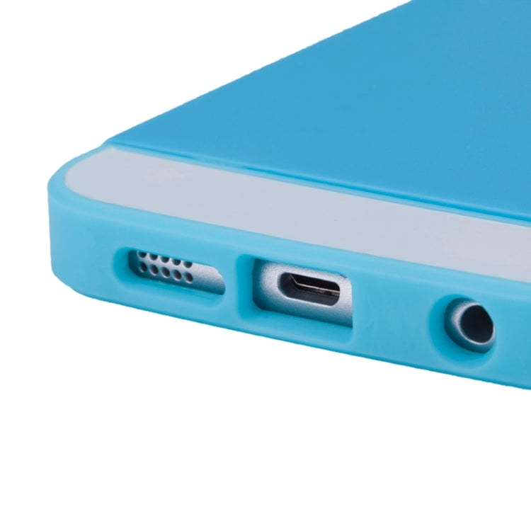 For Galaxy S6 2 in 1 Contrast Color Silicone & Plastic Case