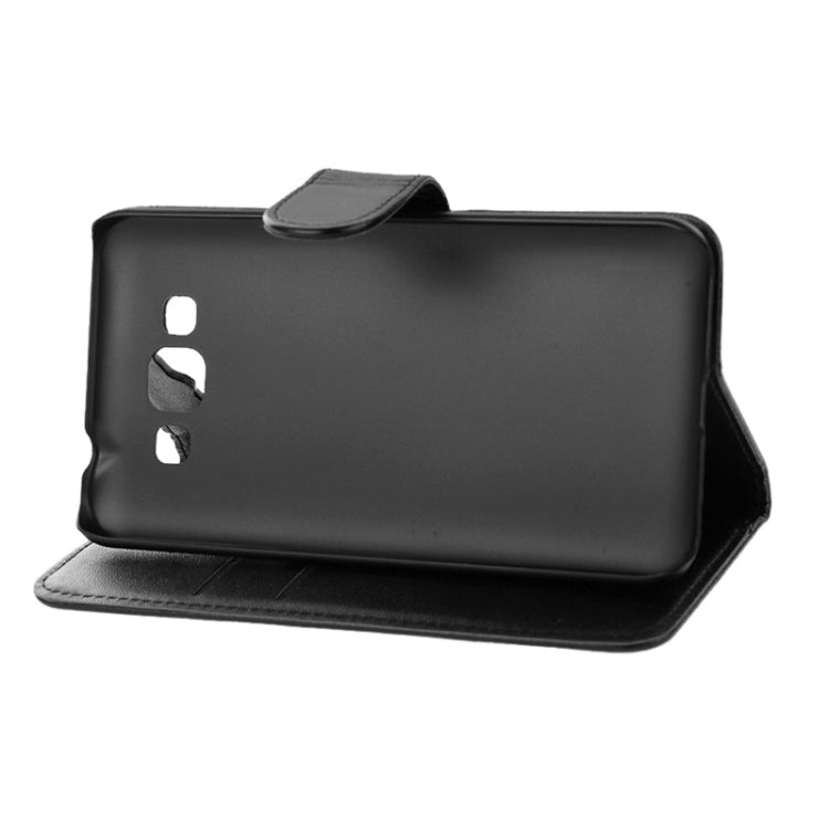 Horizontal Flip Magnetic Buckle PU Leather Case with Holder & Card Slot & Wallet for Galaxy Grand Max / G720no