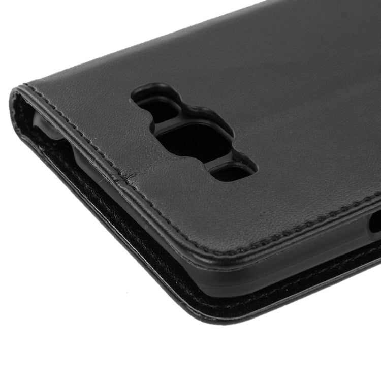 Horizontal Flip Magnetic Buckle PU Leather Case with Holder & Card Slot & Wallet for Galaxy Grand Max / G720no