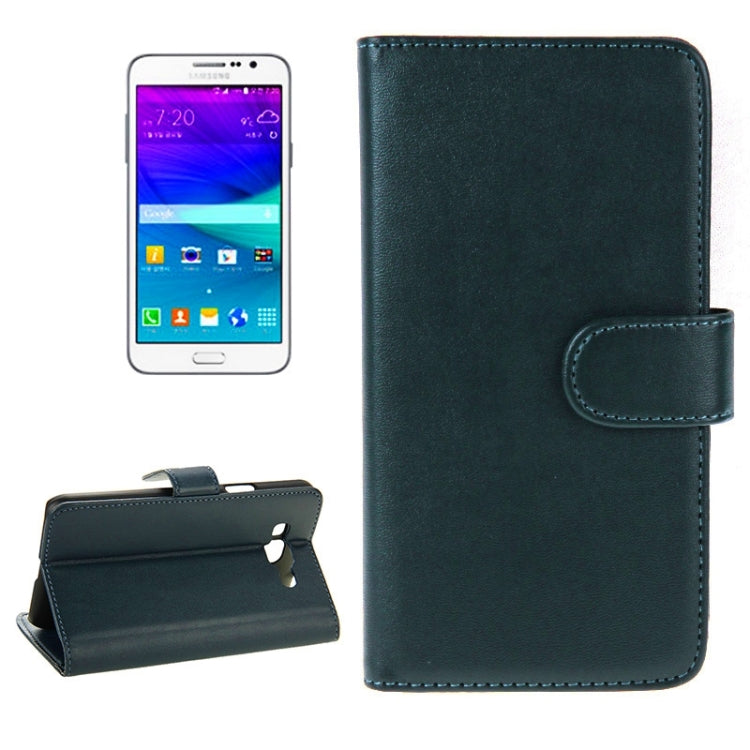 Horizontal Flip Magnetic Buckle PU Leather Case with Holder & Card Slot & Wallet for Galaxy Grand Max / G720no
