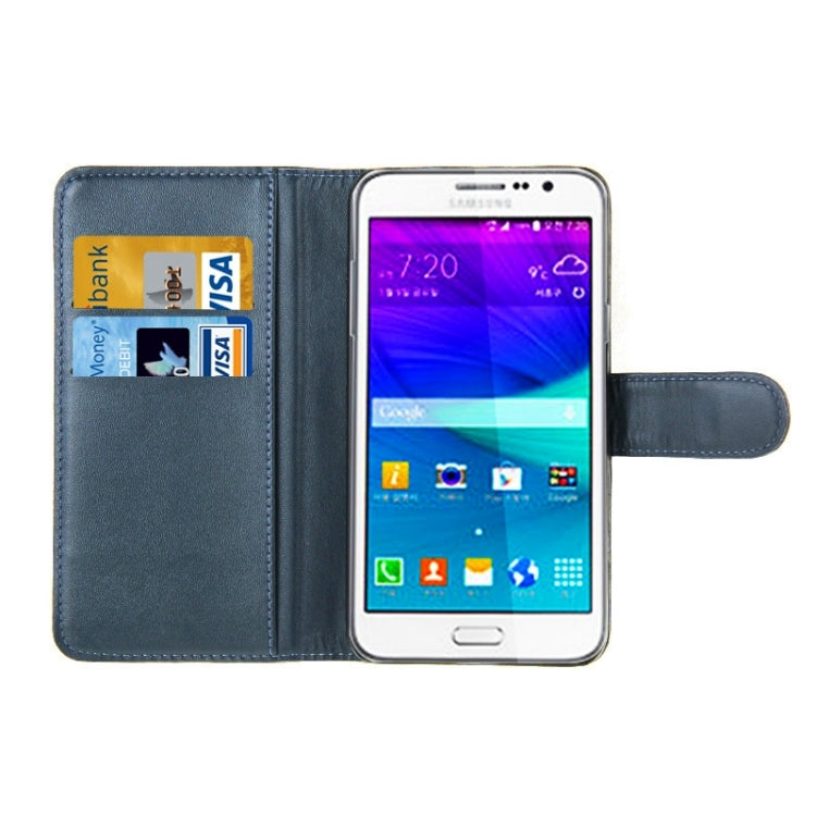Horizontal Flip Magnetic Buckle PU Leather Case with Holder & Card Slot & Wallet for Galaxy Grand Max / G720no