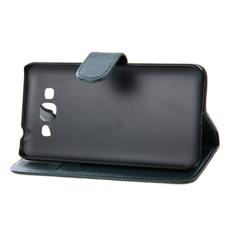 Horizontal Flip Magnetic Buckle PU Leather Case with Holder & Card Slot & Wallet for Galaxy Grand Max / G720no