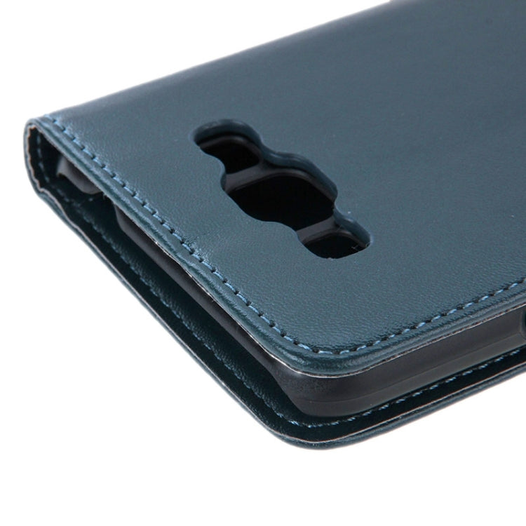Horizontal Flip Magnetic Buckle PU Leather Case with Holder & Card Slot & Wallet for Galaxy Grand Max / G720no