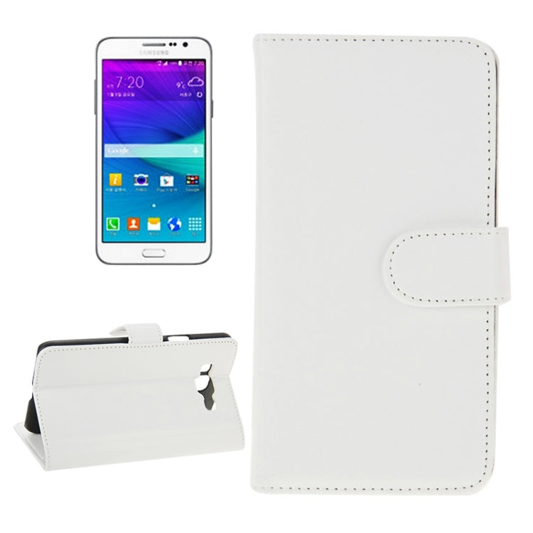 Horizontal Flip Magnetic Buckle PU Leather Case with Holder & Card Slot & Wallet for Galaxy Grand Max / G720no