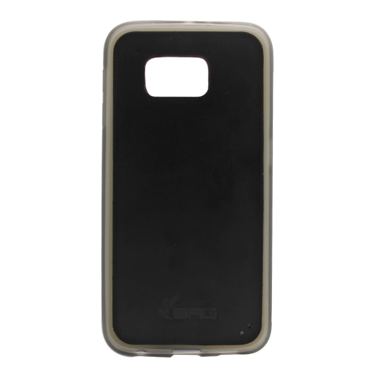 For Galaxy S6 / G920 Crazy Horse Texture PU Leather + TPU + PC Case with Card Slots & Holder