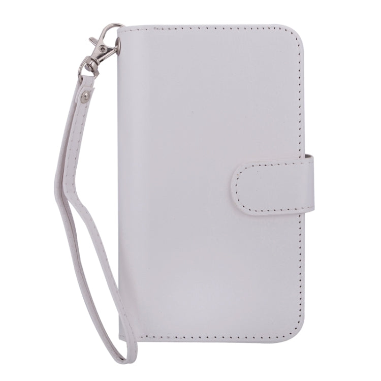 For Galaxy S6 Wallet Style Litchi Texture Leather Case with Nine Card Slots & Lanyard