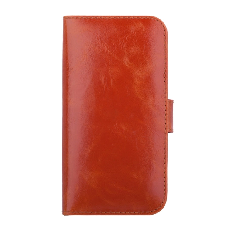 For Galaxy S6 Edge Crazy Texture Leather Case with Card Slots & Wallet & Holder & Stripes Lining