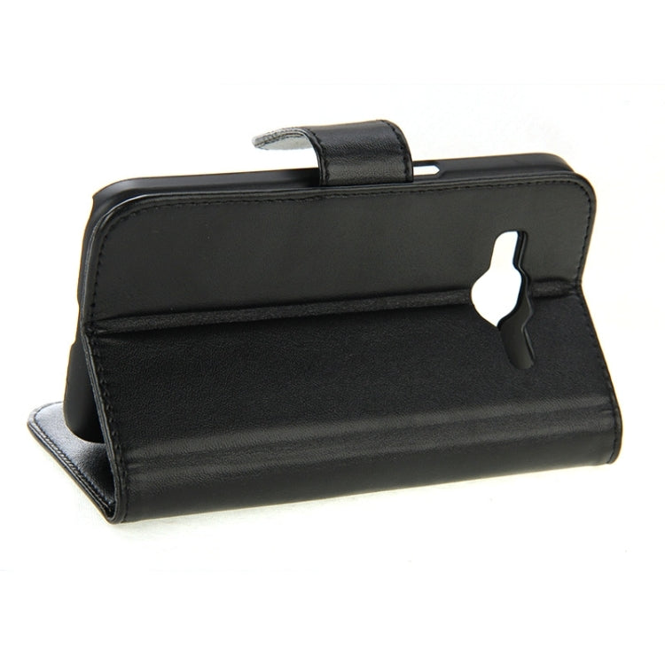 Horizontal Flip Magnetic Buckle PU Leather Case with Holder & Card Slot & Wallet for Galaxy Core Prime / G360
