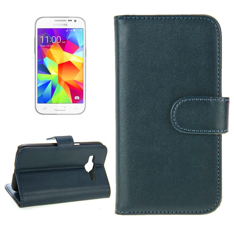 Horizontal Flip Magnetic Buckle PU Leather Case with Holder & Card Slot & Wallet for Galaxy Core Prime / G360