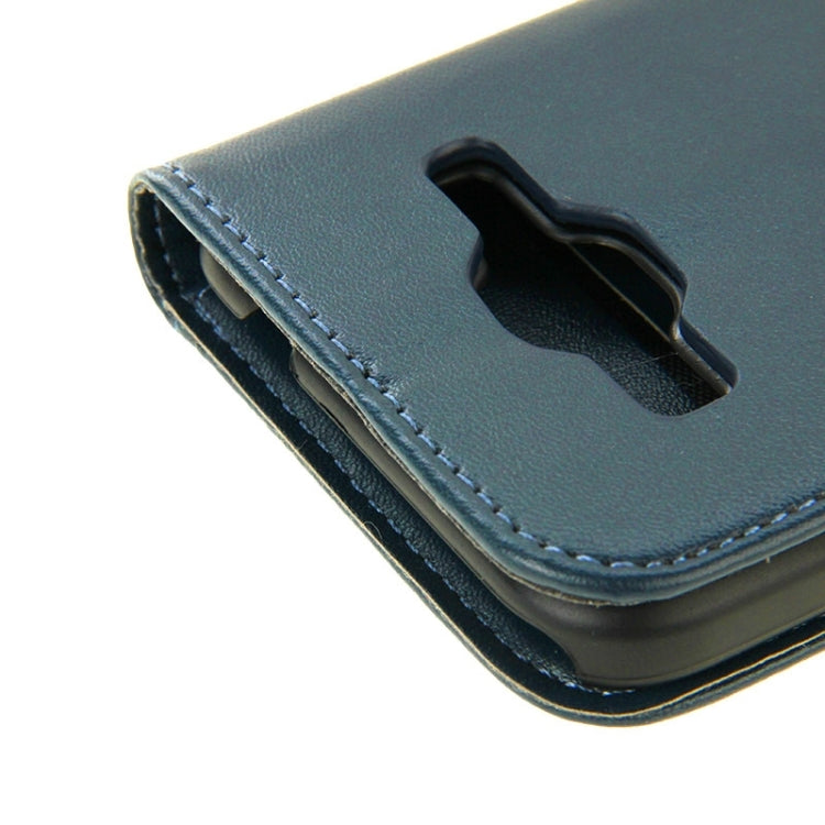 Horizontal Flip Magnetic Buckle PU Leather Case with Holder & Card Slot & Wallet for Galaxy Core Prime / G360
