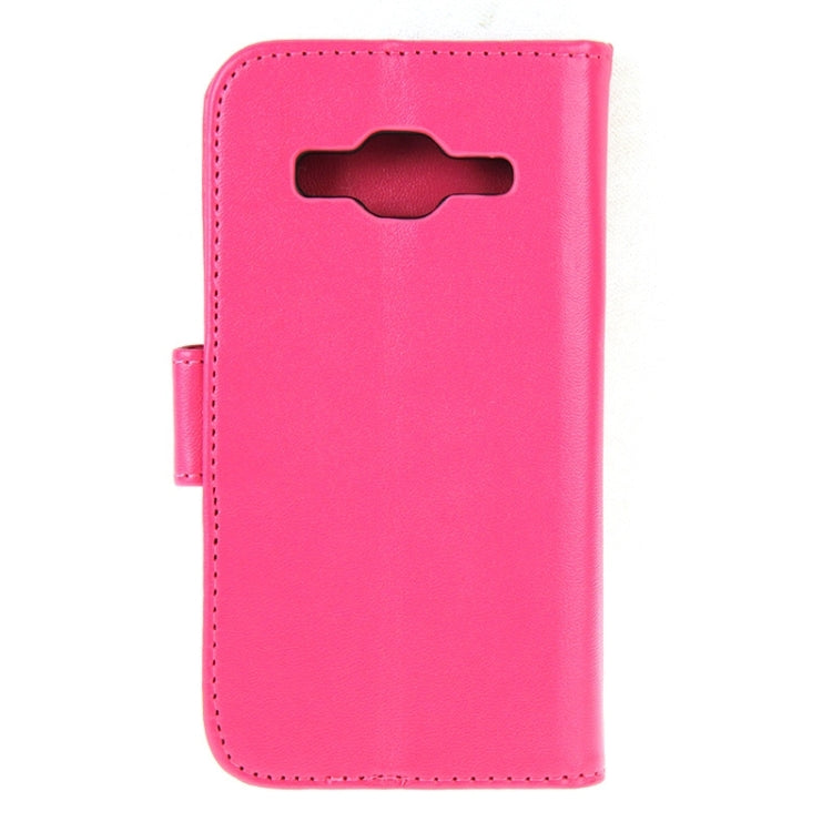 Horizontal Flip Magnetic Buckle PU Leather Case with Holder & Card Slot & Wallet for Galaxy Core Prime / G360