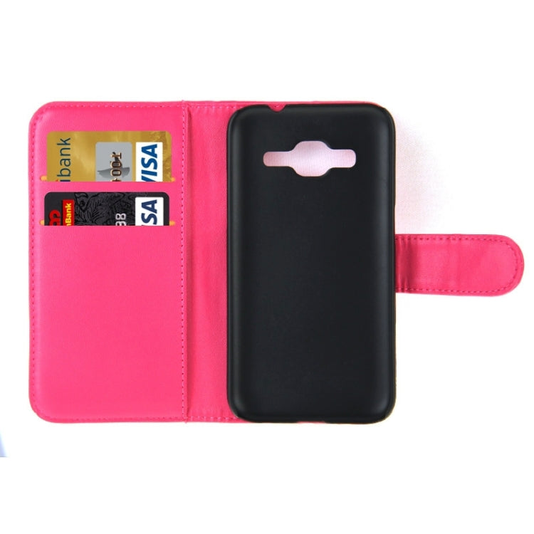 Horizontal Flip Magnetic Buckle PU Leather Case with Holder & Card Slot & Wallet for Galaxy Core Prime / G360