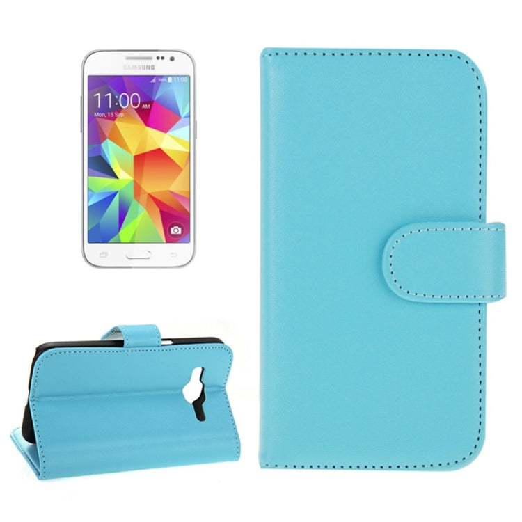 Horizontal Flip Magnetic Buckle PU Leather Case with Holder & Card Slot & Wallet for Galaxy Core Prime / G360