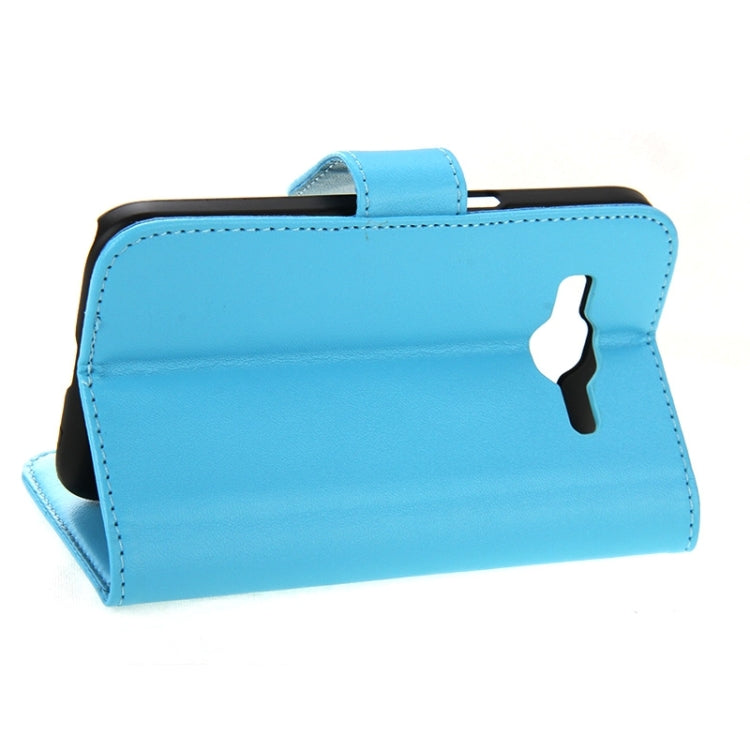 Horizontal Flip Magnetic Buckle PU Leather Case with Holder & Card Slot & Wallet for Galaxy Core Prime / G360