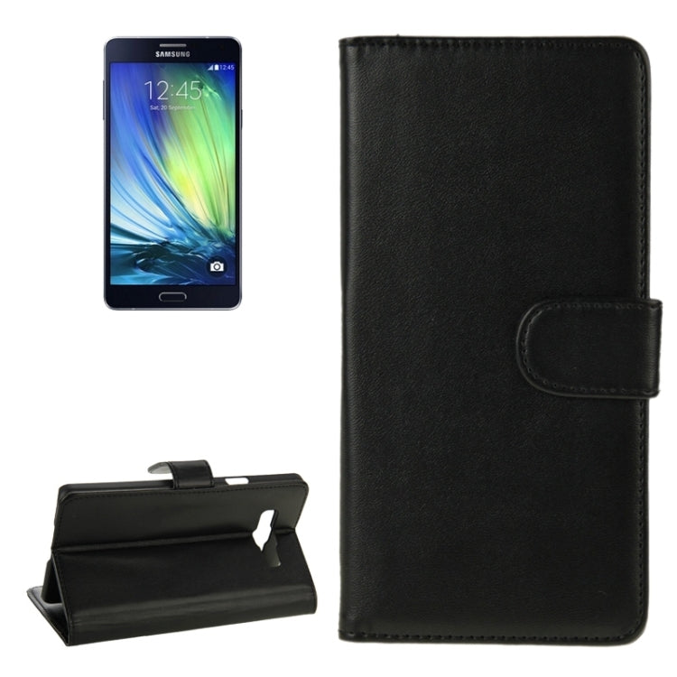 Horizontal Flip Magnetic Buckle PU Leather Case with Holder & Card Slot & Wallet for Galaxy A7 / A700F