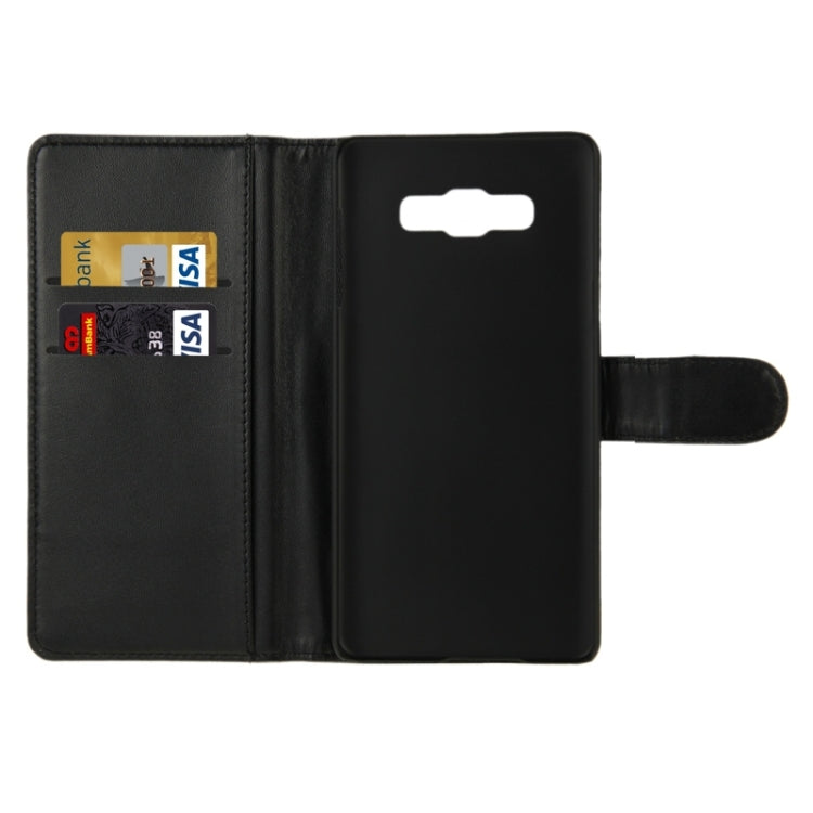 Horizontal Flip Magnetic Buckle PU Leather Case with Holder & Card Slot & Wallet for Galaxy A7 / A700F