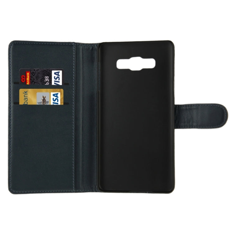 Horizontal Flip Magnetic Buckle PU Leather Case with Holder & Card Slot & Wallet for Galaxy A7 / A700F