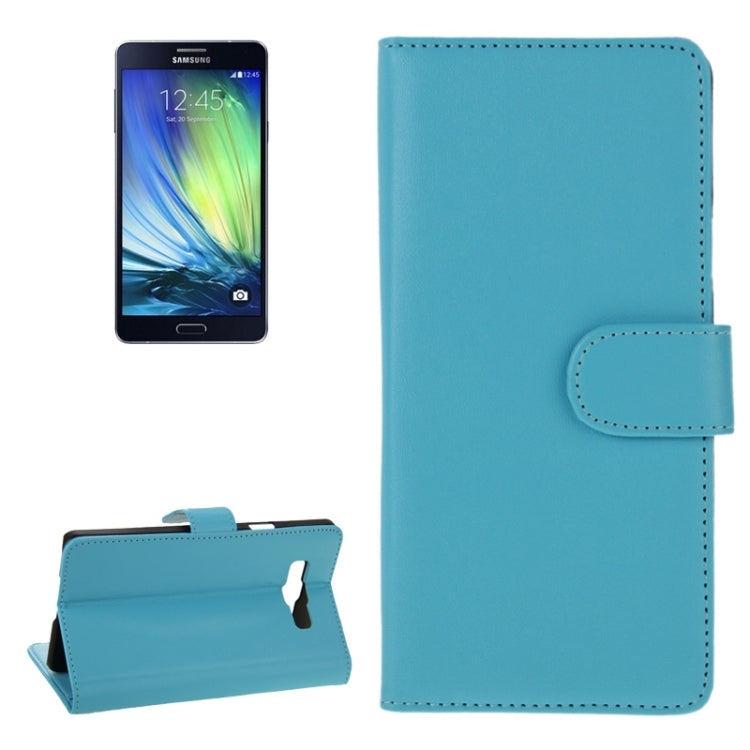 Horizontal Flip Magnetic Buckle PU Leather Case with Holder & Card Slot & Wallet for Galaxy A7 / A700F