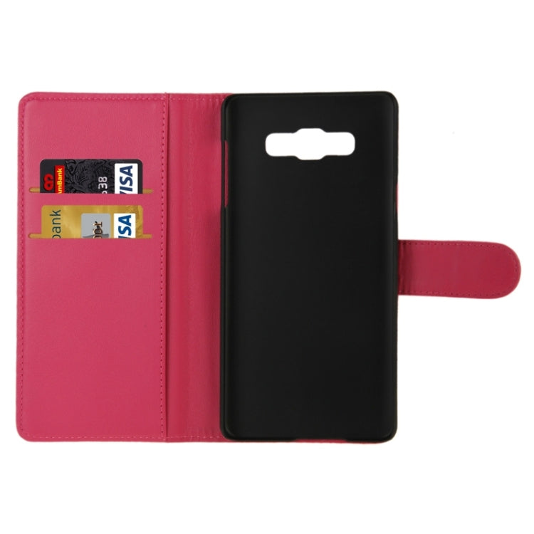 Horizontal Flip Magnetic Buckle PU Leather Case with Holder & Card Slot & Wallet for Galaxy A7 / A700F