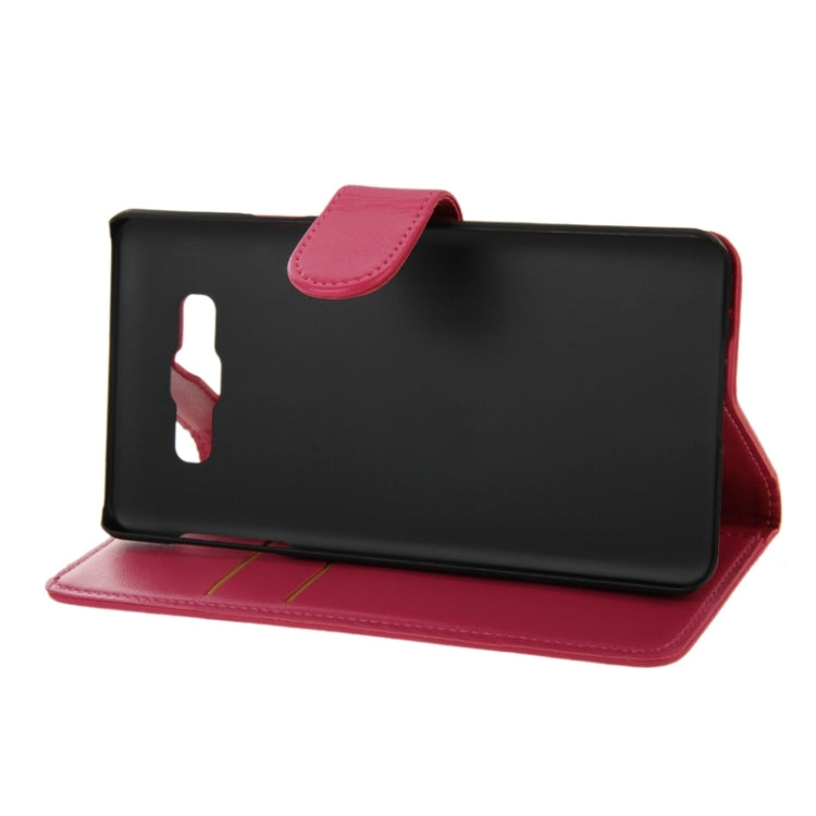Horizontal Flip Magnetic Buckle PU Leather Case with Holder & Card Slot & Wallet for Galaxy A7 / A700F