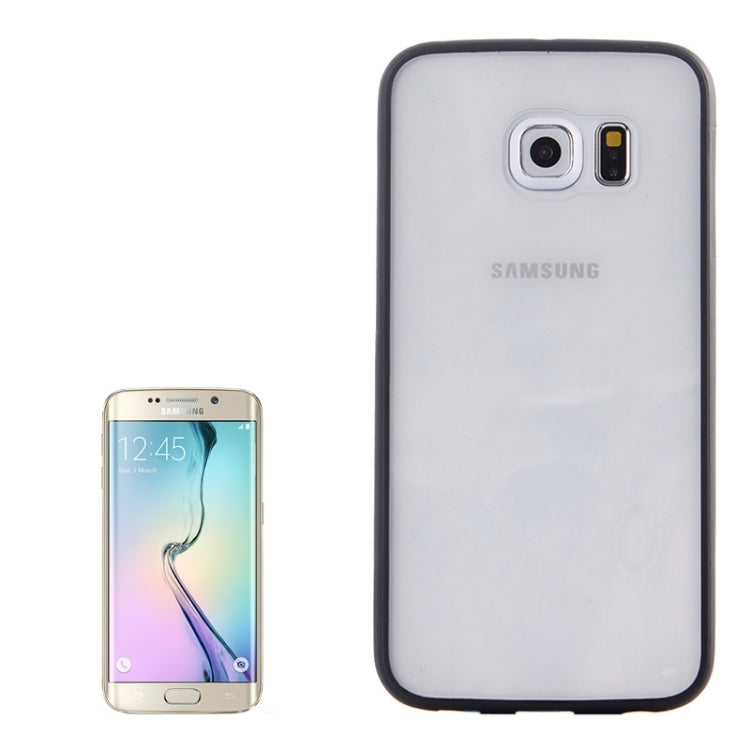 For Galaxy S6 Edge Anti-scratch Acrylic Material Transparent Back Shell Protective Case