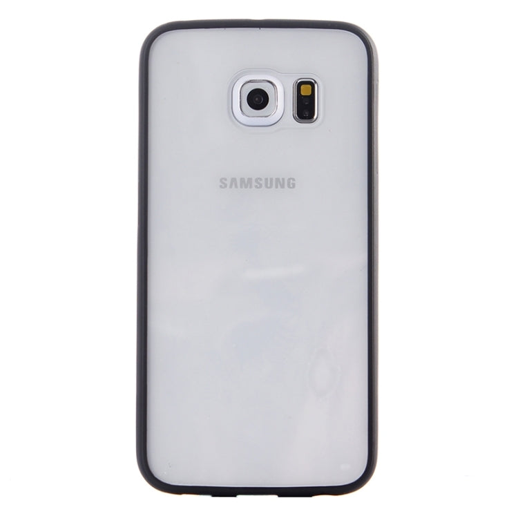 For Galaxy S6 Edge Anti-scratch Acrylic Material Transparent Back Shell Protective Case