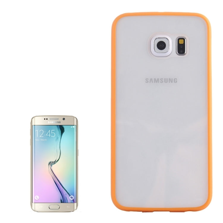 For Galaxy S6 Edge Anti-scratch Acrylic Material Transparent Back Shell Protective Case
