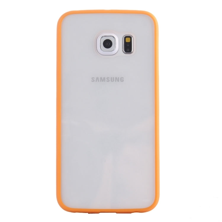 For Galaxy S6 Edge Anti-scratch Acrylic Material Transparent Back Shell Protective Case