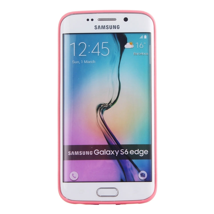 For Galaxy S6 Edge Anti-scratch Acrylic Material Transparent Back Shell Protective Case