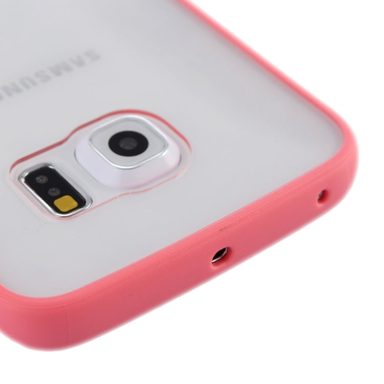For Galaxy S6 Edge Anti-scratch Acrylic Material Transparent Back Shell Protective Case