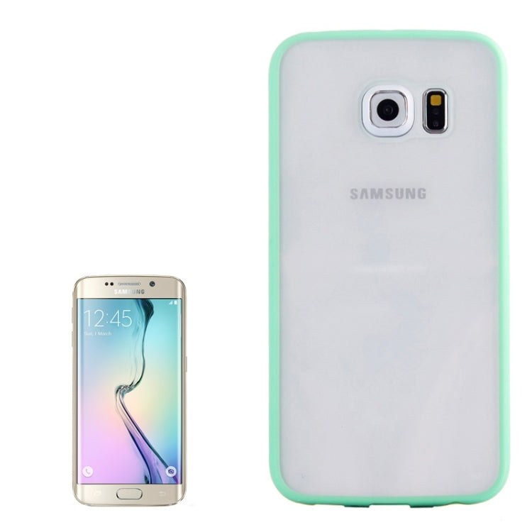 For Galaxy S6 Edge Anti-scratch Acrylic Material Transparent Back Shell Protective Case