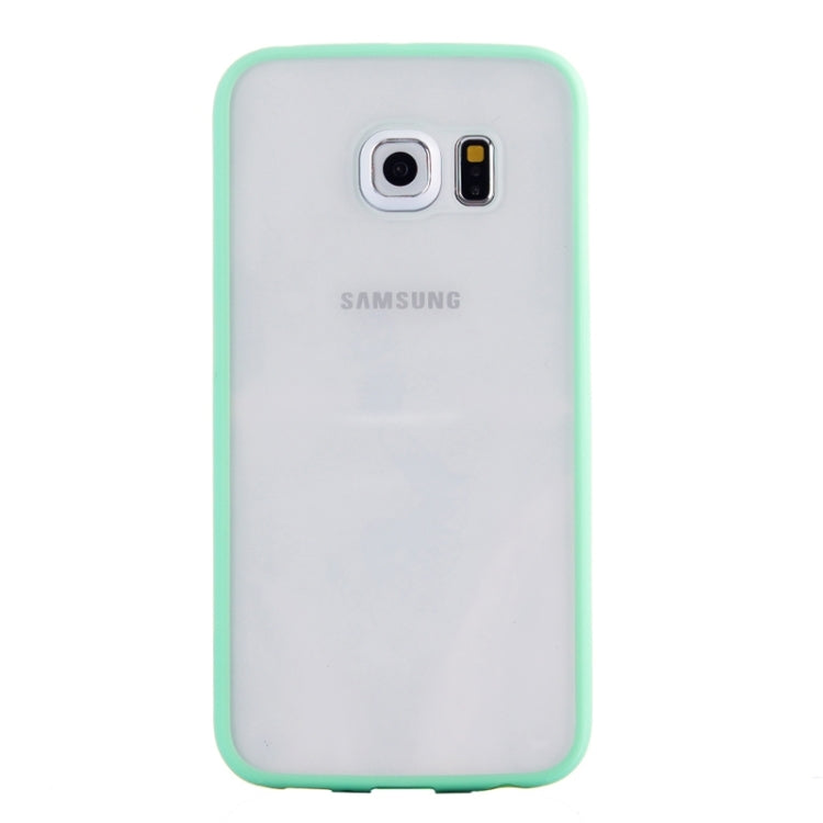 For Galaxy S6 Edge Anti-scratch Acrylic Material Transparent Back Shell Protective Case