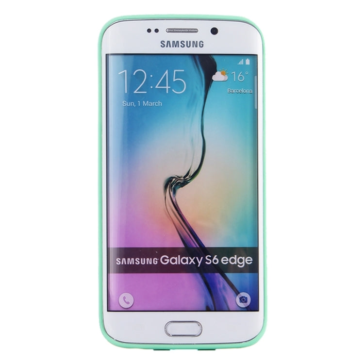 For Galaxy S6 Edge Anti-scratch Acrylic Material Transparent Back Shell Protective Case