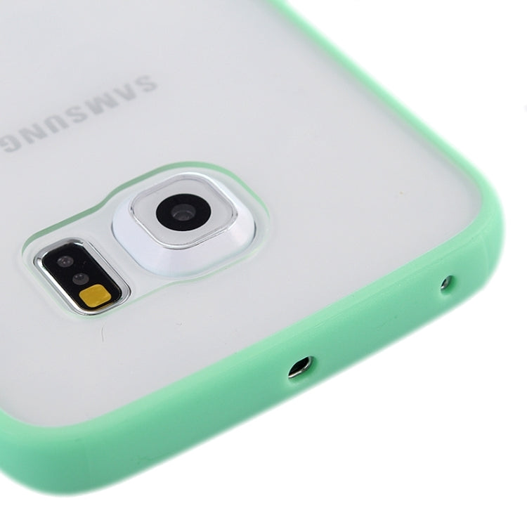 For Galaxy S6 Edge Anti-scratch Acrylic Material Transparent Back Shell Protective Case