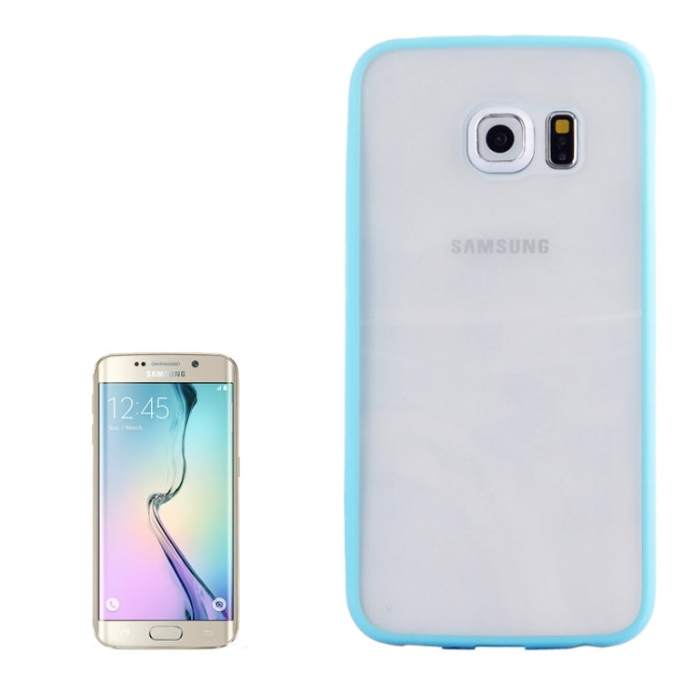 For Galaxy S6 Edge Anti-scratch Acrylic Material Transparent Back Shell Protective Case