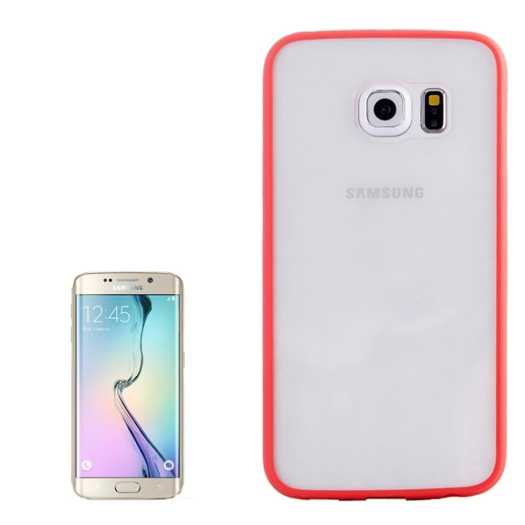 For Galaxy S6 Edge Anti-scratch Acrylic Material Transparent Back Shell Protective Case