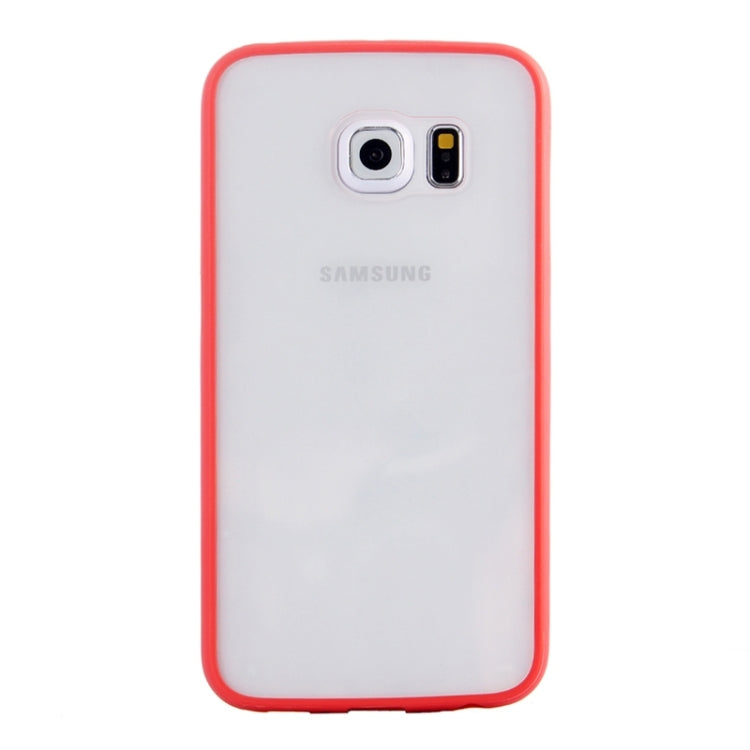 For Galaxy S6 Edge Anti-scratch Acrylic Material Transparent Back Shell Protective Case