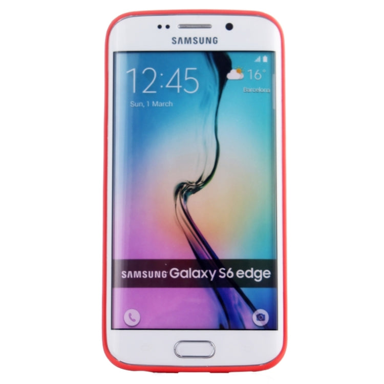 For Galaxy S6 Edge Anti-scratch Acrylic Material Transparent Back Shell Protective Case