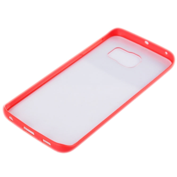 For Galaxy S6 Edge Anti-scratch Acrylic Material Transparent Back Shell Protective Case