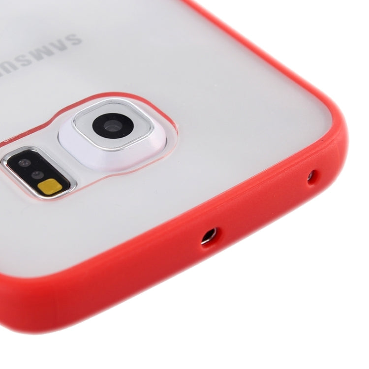 For Galaxy S6 Edge Anti-scratch Acrylic Material Transparent Back Shell Protective Case