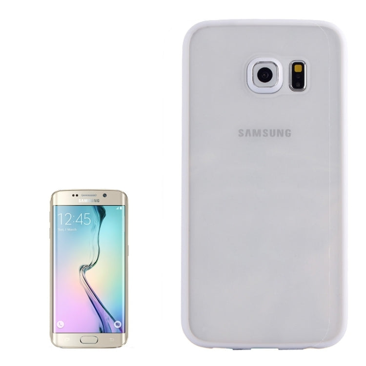 For Galaxy S6 Edge Anti-scratch Acrylic Material Transparent Back Shell Protective Case