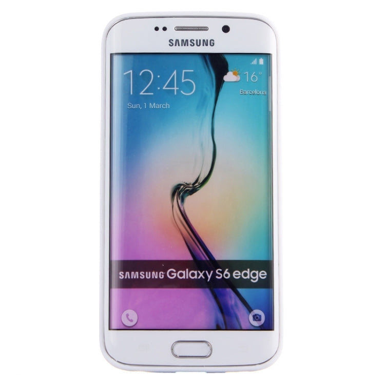 For Galaxy S6 Edge Anti-scratch Acrylic Material Transparent Back Shell Protective Case