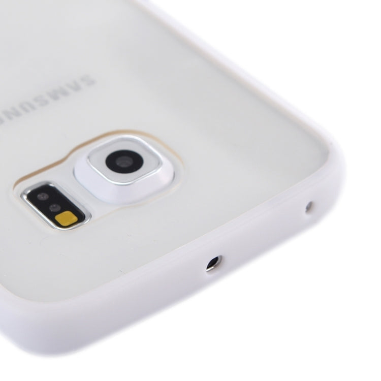 For Galaxy S6 Edge Anti-scratch Acrylic Material Transparent Back Shell Protective Case