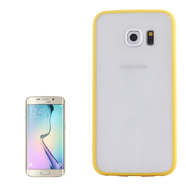 For Galaxy S6 Edge Anti-scratch Acrylic Material Transparent Back Shell Protective Case