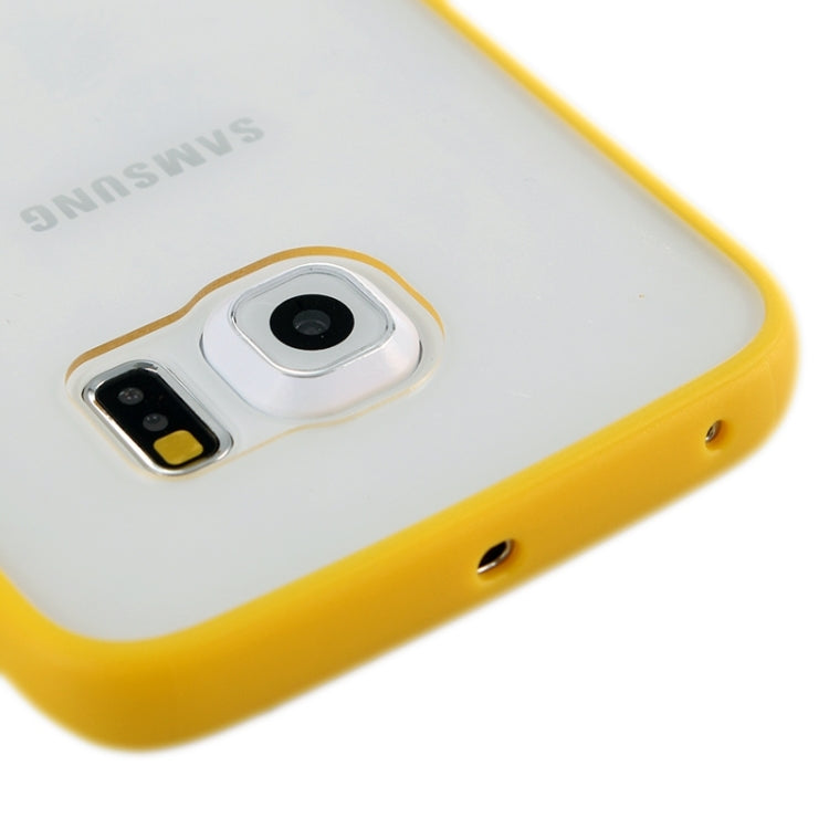 For Galaxy S6 Edge Anti-scratch Acrylic Material Transparent Back Shell Protective Case